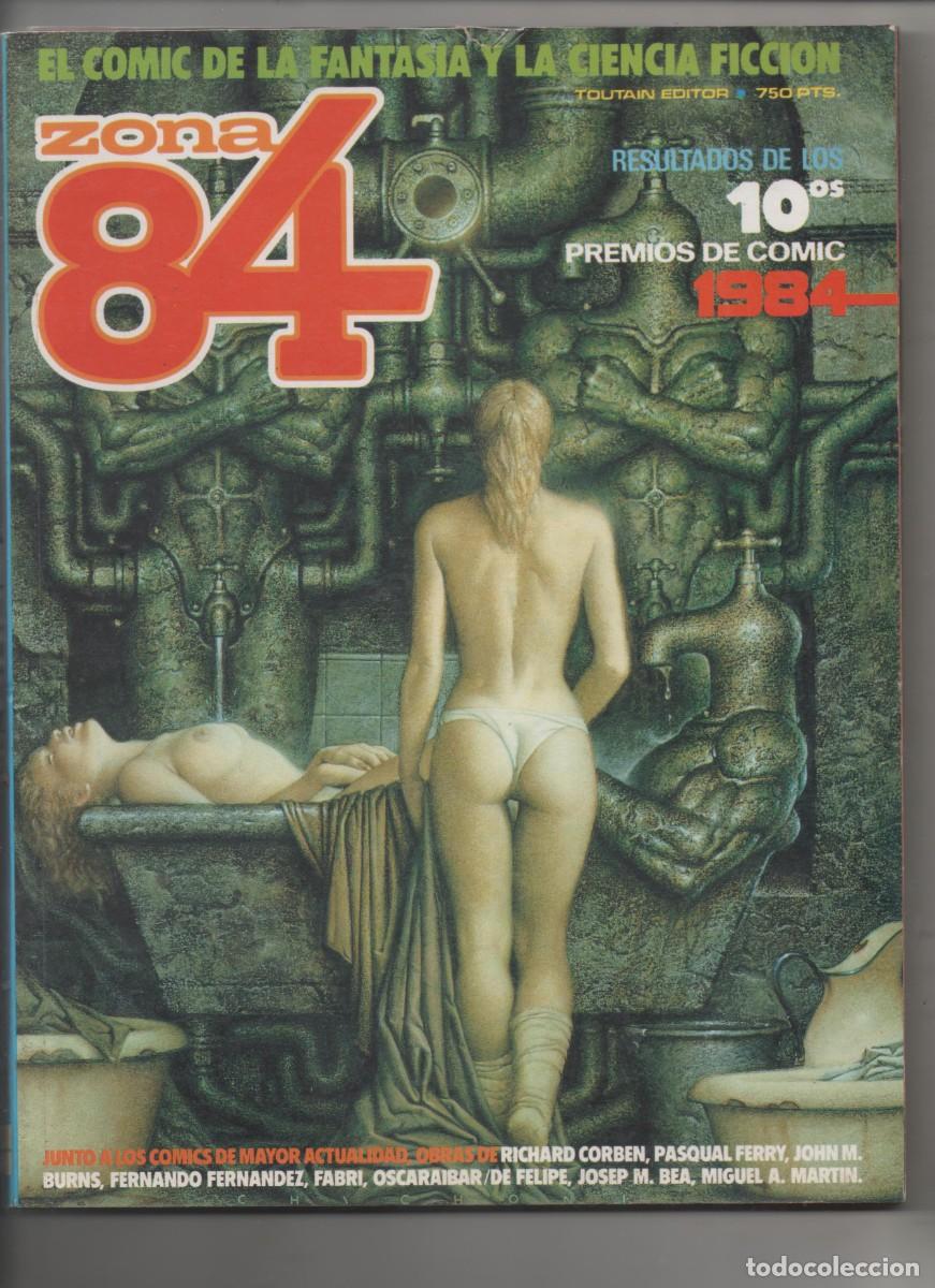 C&oacute;mics: ZONA 84 RETAPADO . N&ordm;S 56,57 Y 58 . - P
