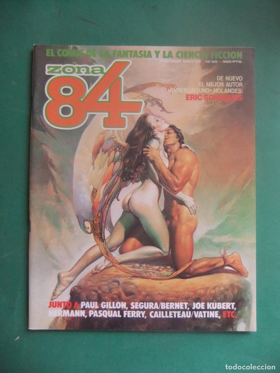 C&oacute;mics: ZONA 84 N&ordm; 55 TOUTAIN EDITOR