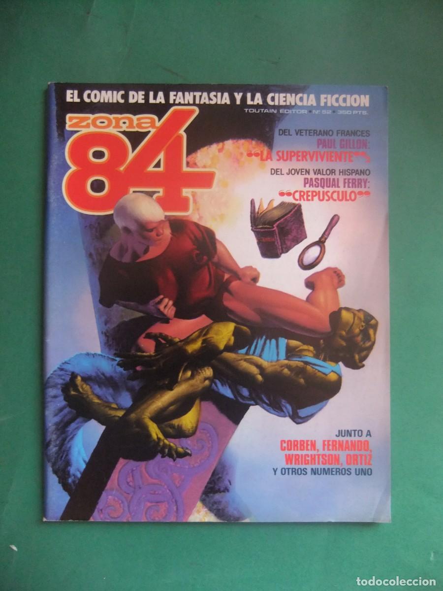 C&oacute;mics: ZONA 84 N&ordm; 52 TOUTAIN EDITOR