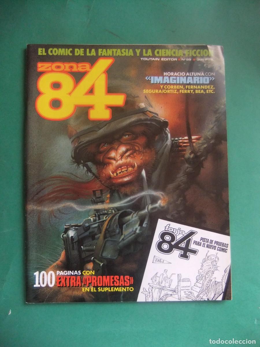 C&oacute;mics: ZONA 84 N&ordm; 59 TOUTAIN EDITOR