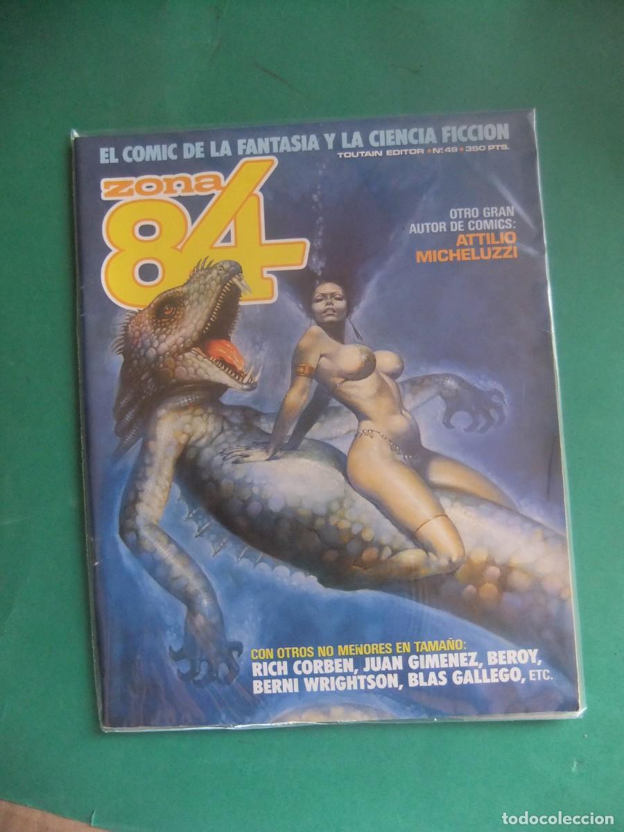 C&oacute;mics: ZONA 84 N&ordm; 49 TOUTAIN EDITOR