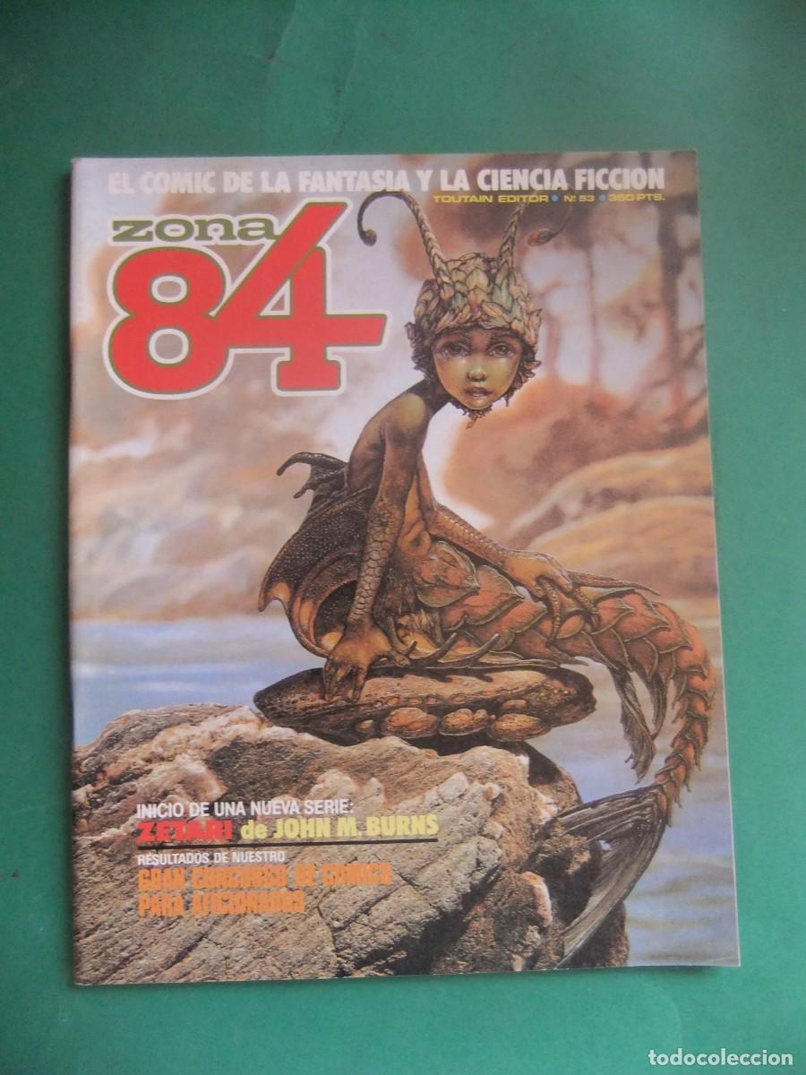 C&oacute;mics: ZONA 84 N&ordm; 53 TOUTAIN EDITOR
