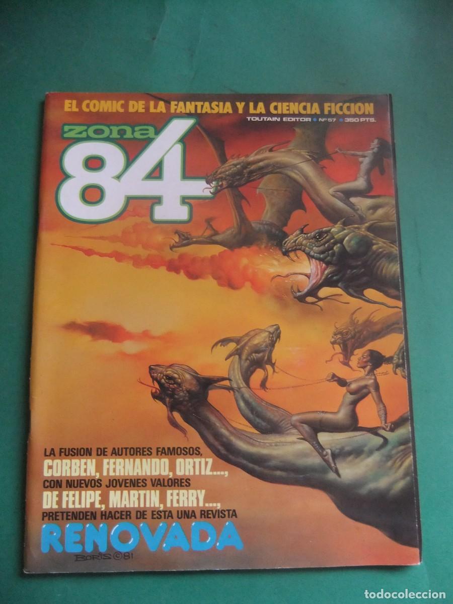 C&oacute;mics: ZONA 84 N&ordm;57 TOUTAIN EDITOR