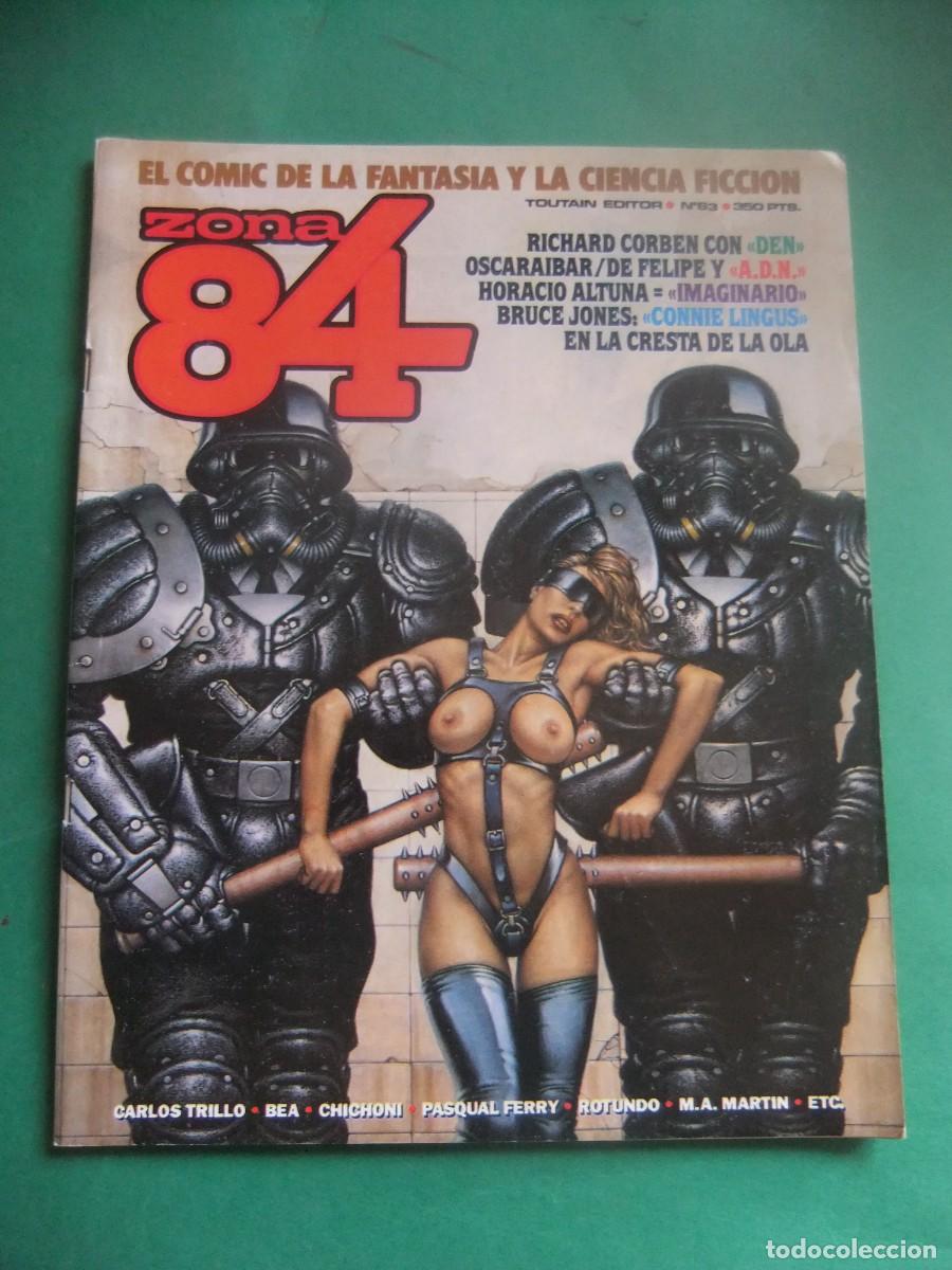 C&oacute;mics: ZONA 84 N&ordm; 63 TOUTAIN EDITOR