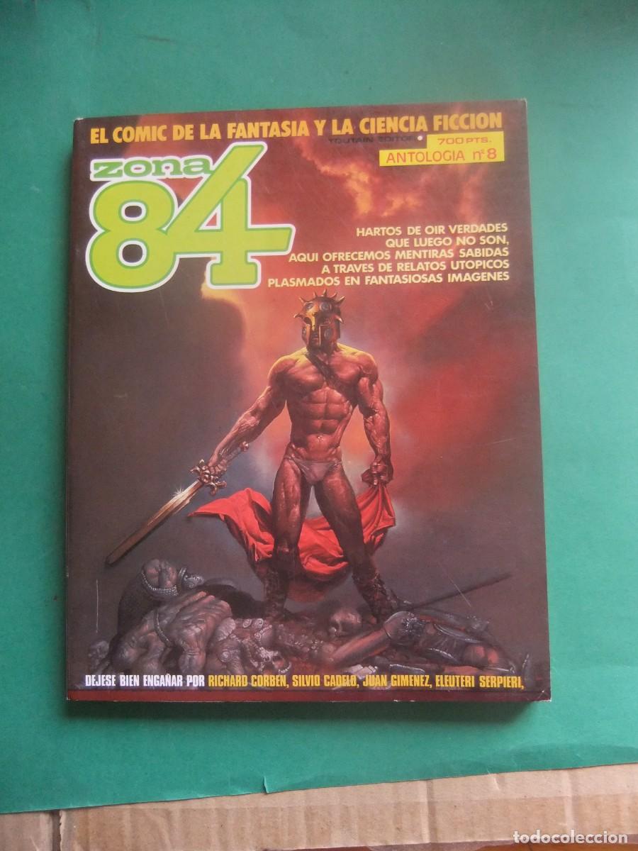 C&oacute;mics: ZONA 84 ANTOLOGIA TOMO N&ordm; 8 CONTIENE LOS NUMEROS 23-24-25 TOUTAIN EDITOR