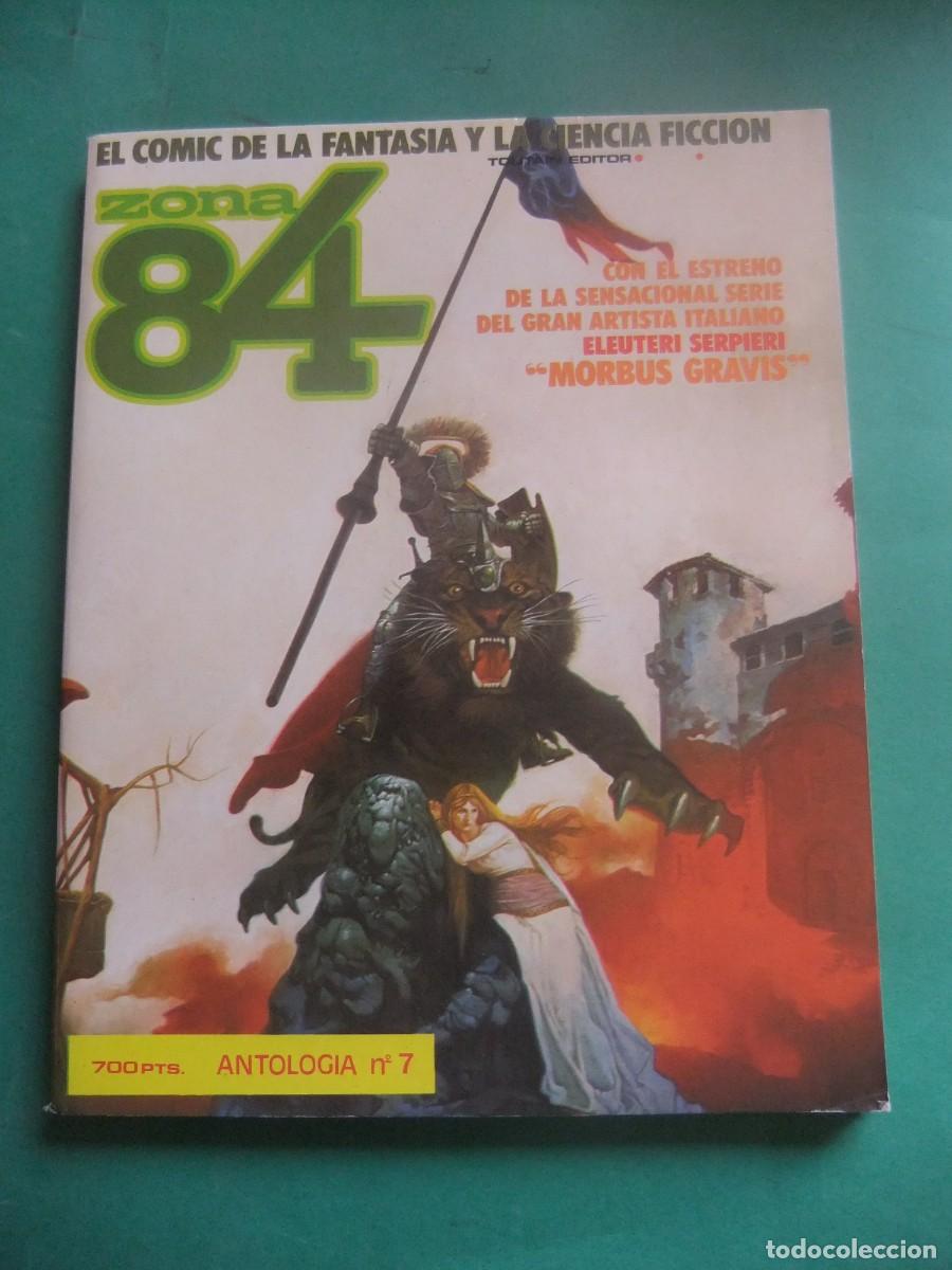 C&oacute;mics: ZONA 84 ANTOLOGIA TOMO N&ordm; 7 CONTIENE LOS NUMEROS 20-21-22 TOUTAIN EDITOR