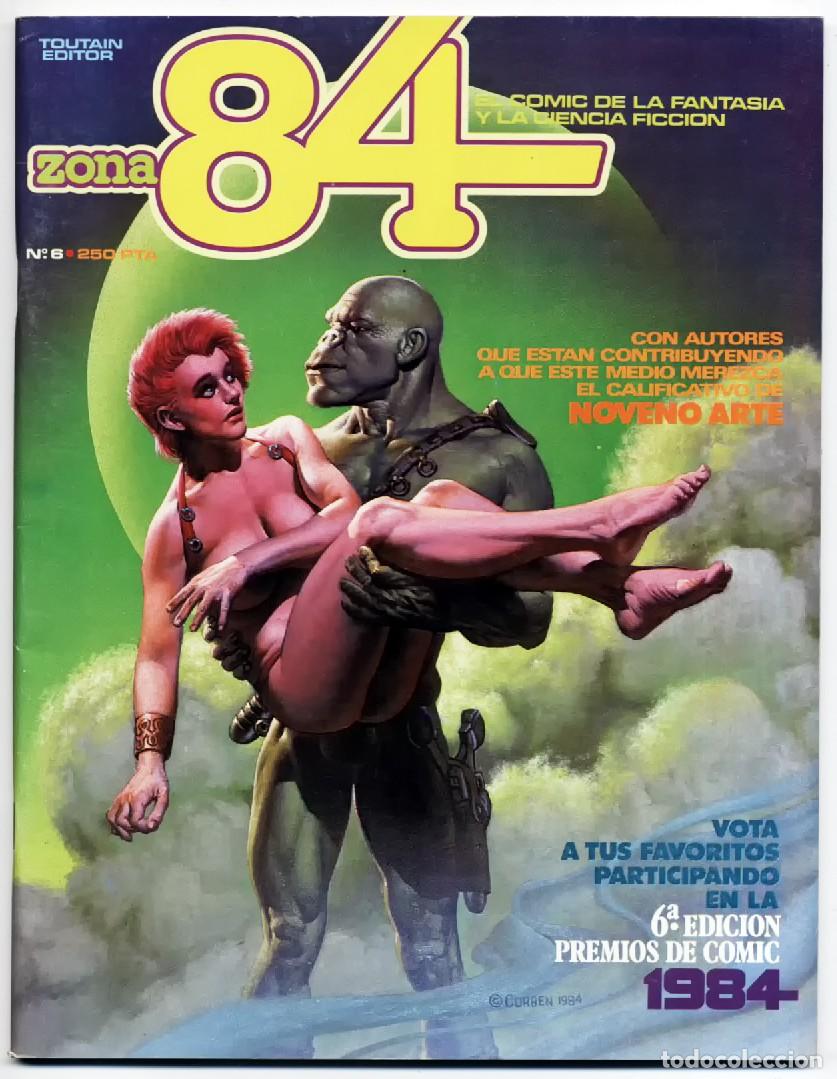 C&oacute;mics: COMIC FANTASIA CIENCIA FICCION ZONA 84 N&ordm; 6 TOUTAIN EDITOR RICHARD CORBEN 1984 EXCELENTE