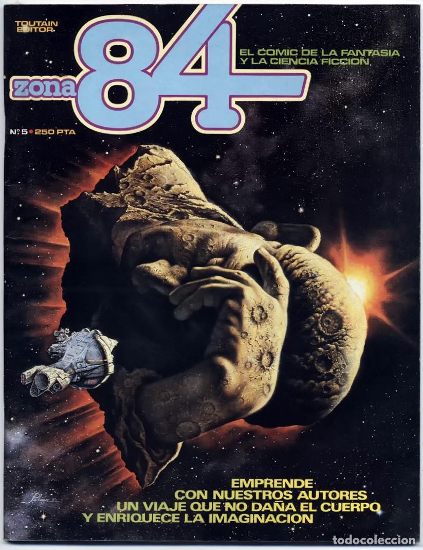 C&oacute;mics: COMIC FANTASIA CIENCIA FICCION ZONA 84 N&ordm; 5 TOUTAIN EDITOR BRECCIA BERNET 1984