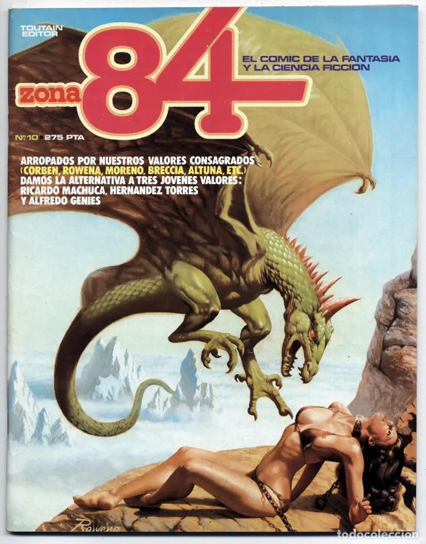 C&oacute;mics: COMIC FANTASIA CIENCIA FICCION ZONA 84 N&ordm; 10 TOUTAIN EDITOR CORBEN ALTUNA 1985 EXCELENTE