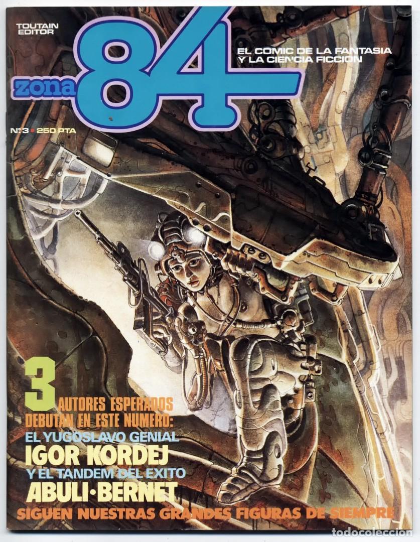 C&oacute;mics: COMIC FANTASIA CIENCIA FICCION ZONA 84 N&ordm; 3 TOUTAIN EDITOR BERNET ALTUNA 1984 EXCELENTE