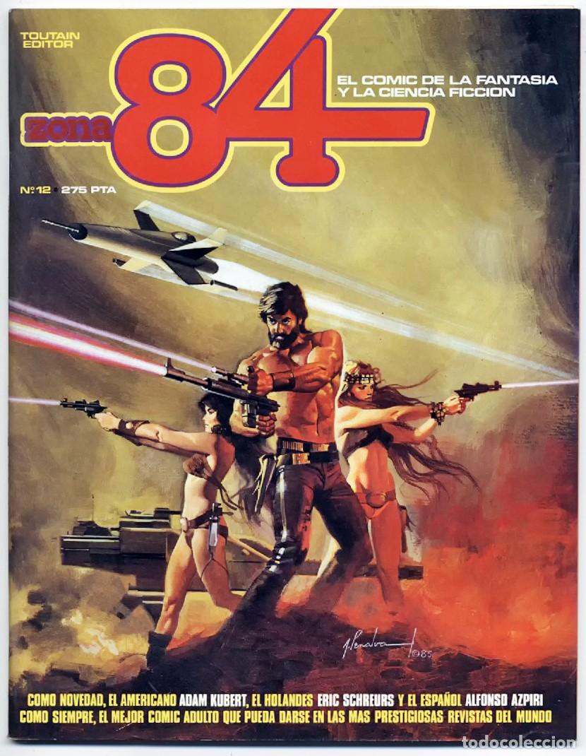 C&oacute;mics: COMIC FANTASIA CIENCIA FICCION ZONA 84 N&ordm; 12 TOUTAIN EDITOR CORBEN BRECCIA 1985 EXCELENTE