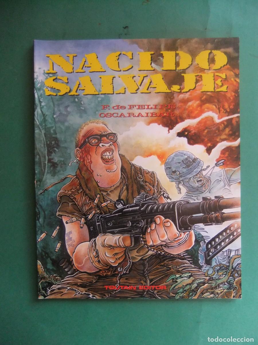 C&oacute;mics: NACIDO SALVAJE TOUTAIN EDITOR