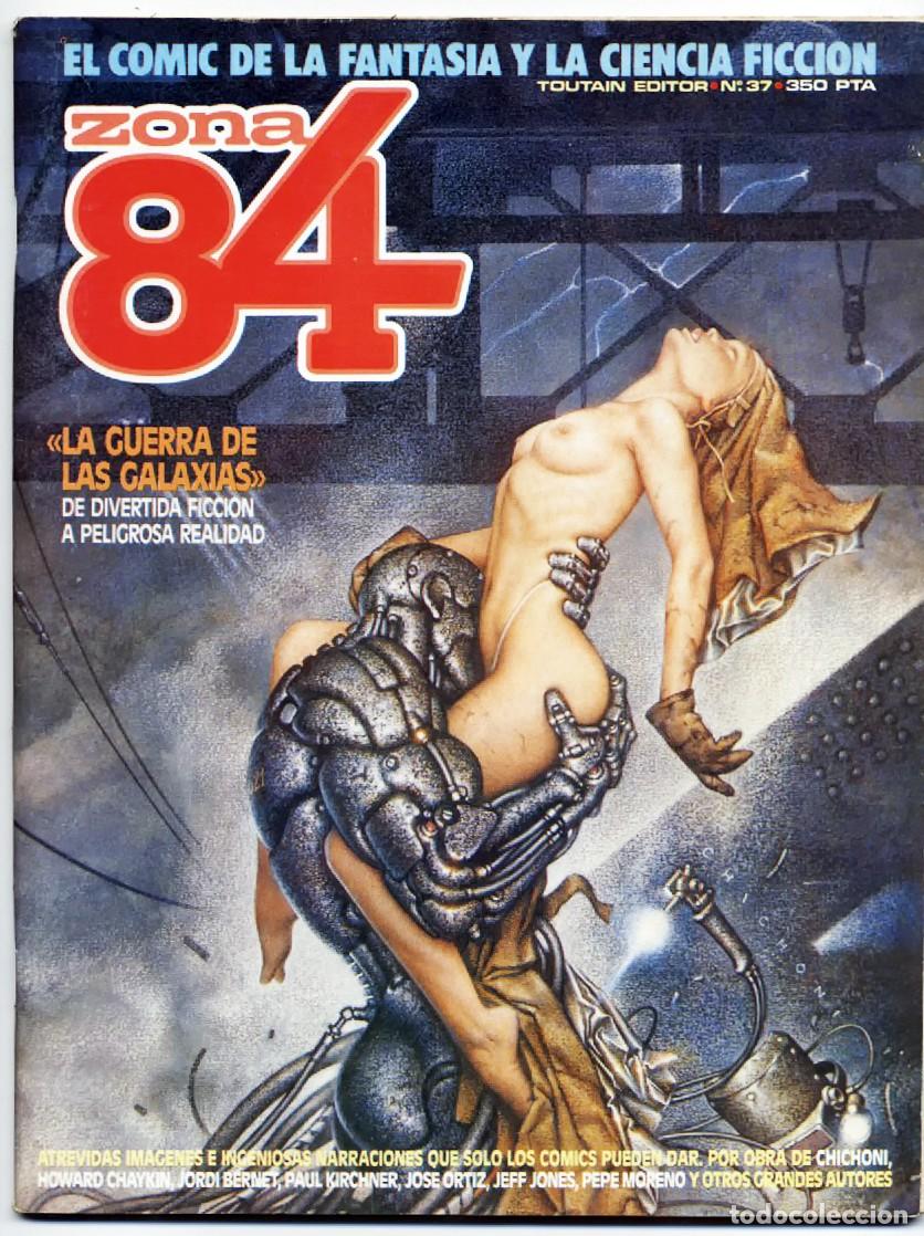 C&oacute;mics: REVISTA DE COMIC ZONA 84 N&ordm; 37 TOUTAIN EDITOR TRILLO ABULI NEGRETE 197 BUEN ESTADO