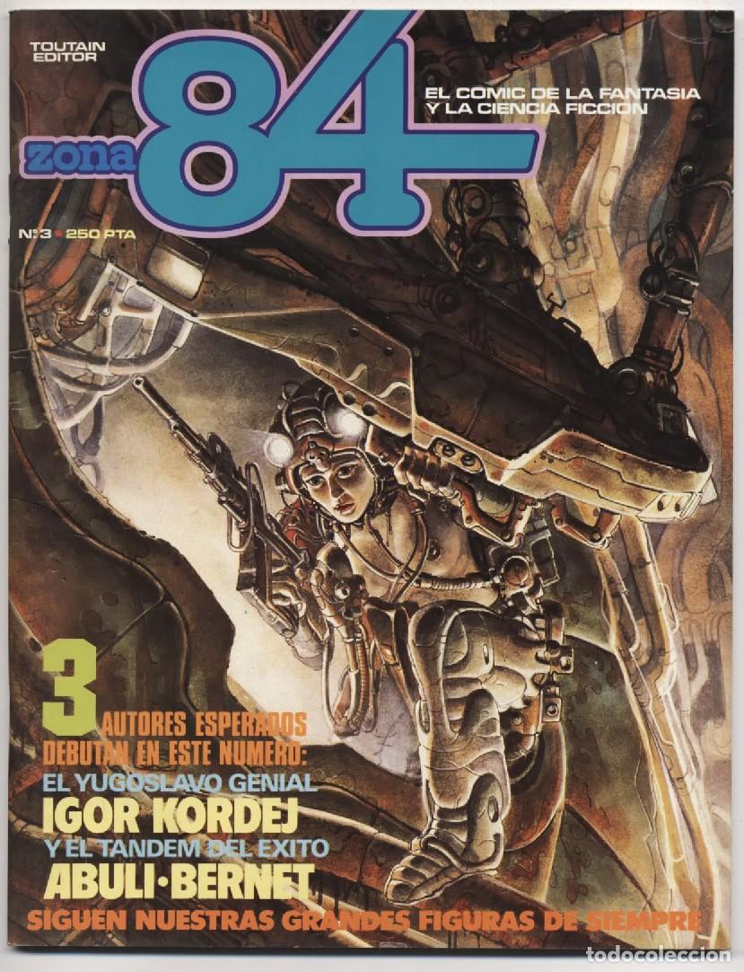 C&oacute;mics: COMIC FANTASIA CIENCIA FICCION ZONA 84 N&ordm; 3 TOUTAIN EDITOR BERNET ALTUNA 1984 EXCELENTE
