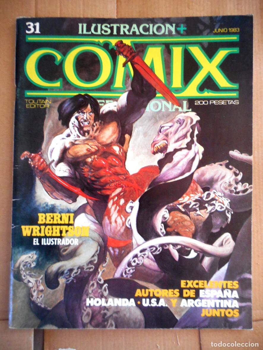 C&oacute;mics: COMIX INTERNACIONAL N&ordm;31 (TOUTAIN-JUNIO 1983) VARIOS ART&Iacute;STAS