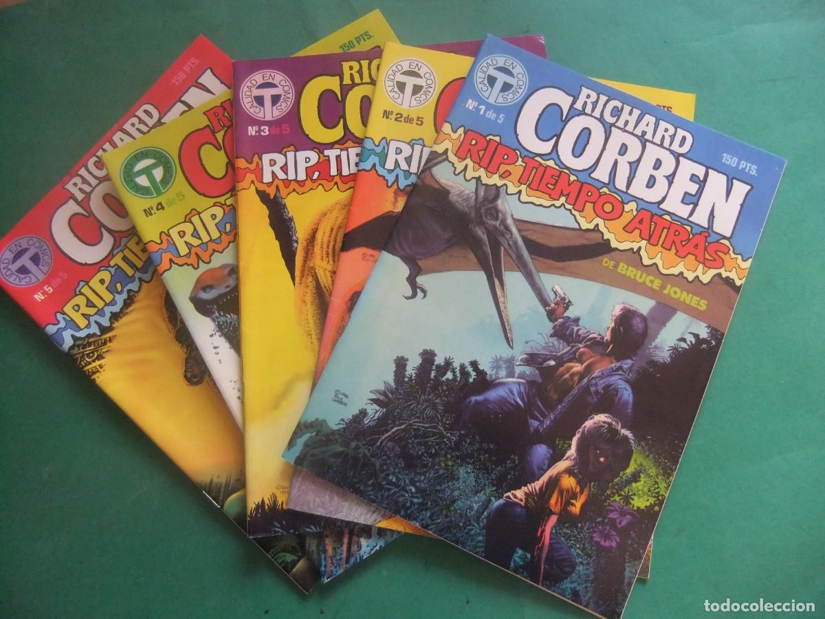 C&oacute;mics: RICHARD CORBEN RIP, TIEMPO ATRAS 5 NUMEROS COMPLETA TOUTAIN EDITOR