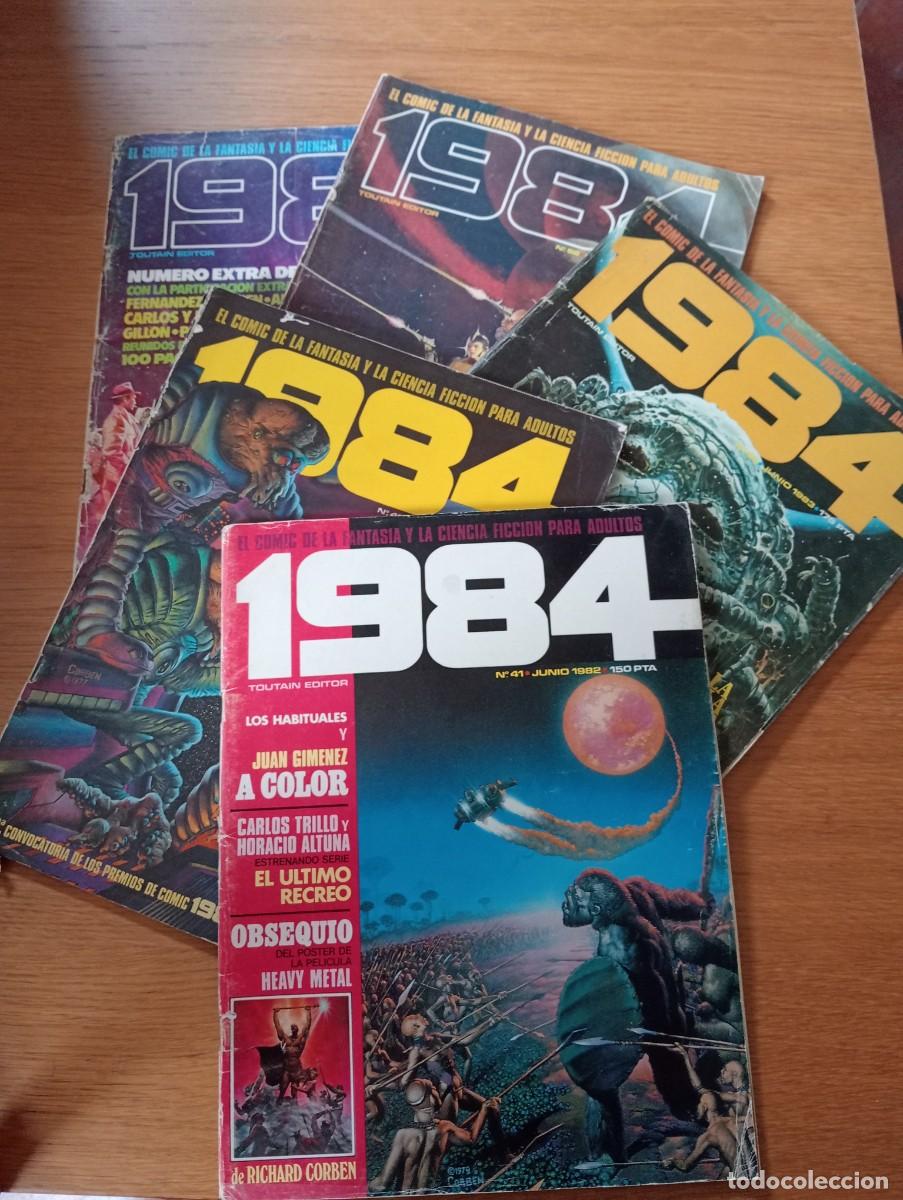 Comics: LOTE CON 5 EJEMPLARES DE 1984 (DE 64). GRAPA. TOUTAIN EDITOR. 1983 &ndash; 84.