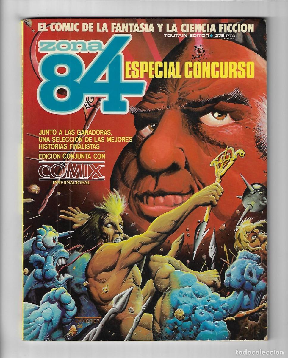 Comics: Toutain. Zona 84. Especial concurso 1986.