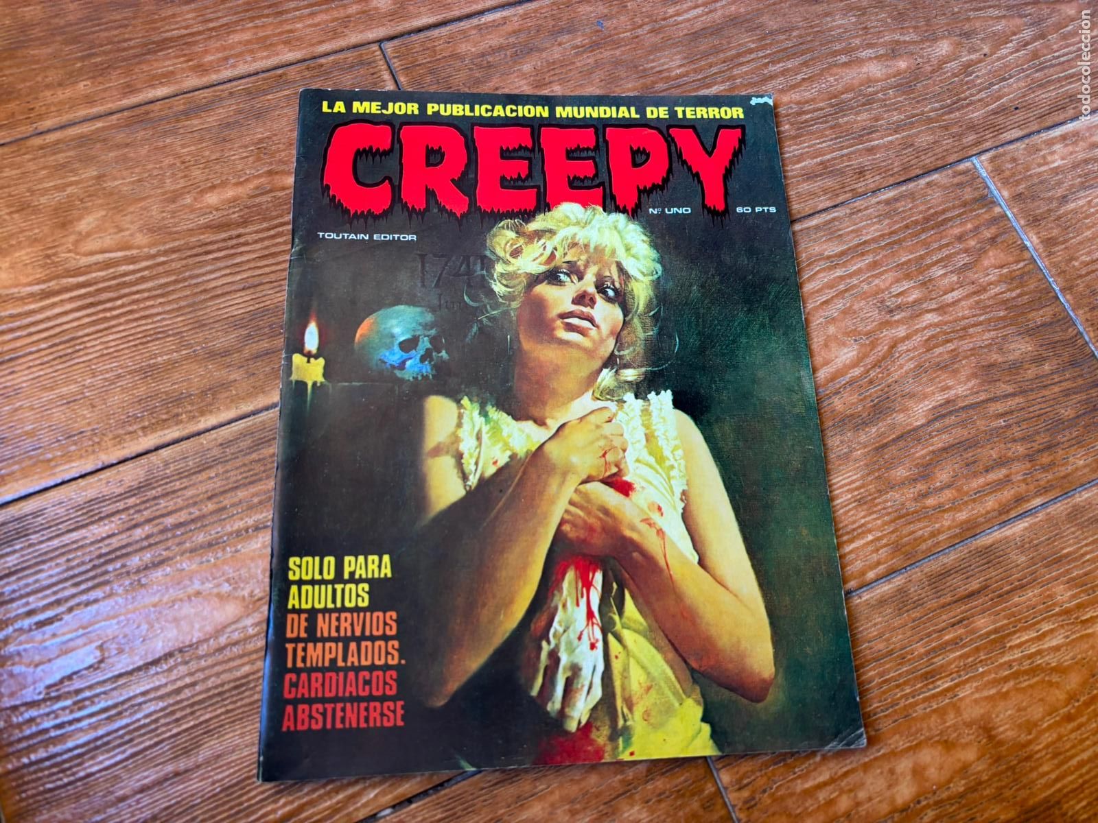 C&oacute;mics: CREEPY N&ordm; 1 EDITORIAL TOUTAIN PRIMERA EDICION