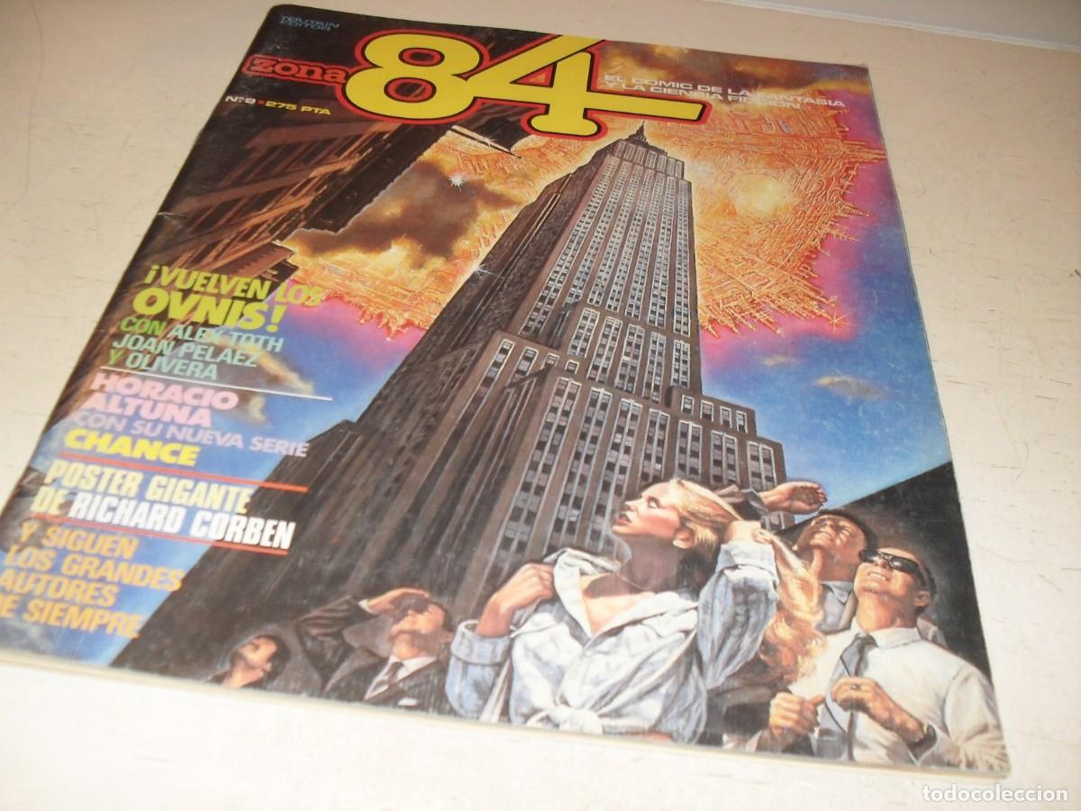 C&oacute;mics: ZONA 84 N&ordm; 9,SIN EL POSTER,CON PILGOR,DE CORBEN,DE 96,TOUTAIN EDITOR,1984