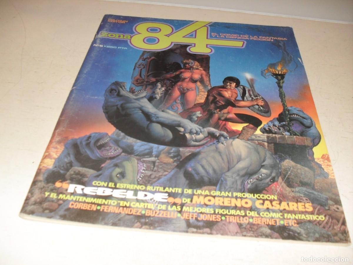 C&oacute;mics: ZONA 84 N&ordm; 8,CON PILGOR,DE RICHARD CORBEN,DE 96,TOUTAIN EDITOR,1984