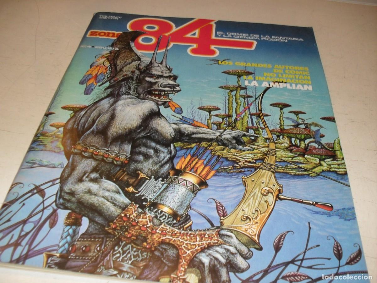 C&oacute;mics: ZONA 84 N&ordm; 4,CON ALTERNATIVA,DE VICTOR MORA Y BERMEJO,DE 96,TOUTAIN EDITOR,1984