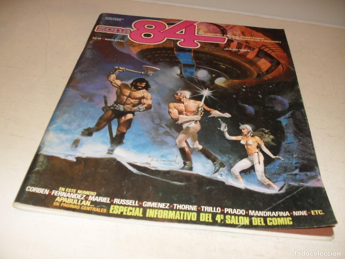 C&oacute;mics: ZONA 84 N&ordm; 2,CON TRAGAPERRAS,DE HORACIO ALTUNA,DE 96,TOUTAIN EDITOR,1984