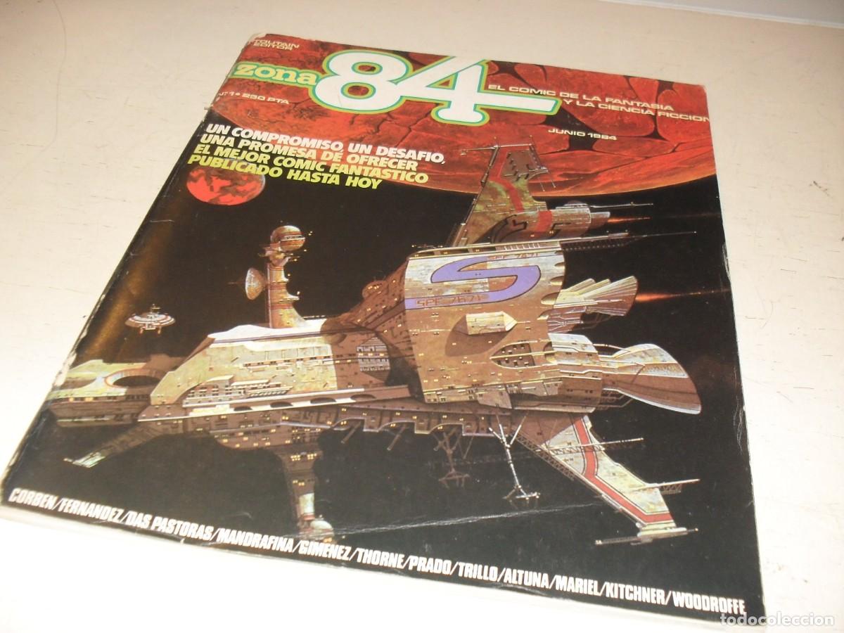 C&oacute;mics: ZONA 84 N&ordm; 1.EL 1&ordm;,CON BULL DIGGER,DE CORBEN,DE 96,TOUTAIN EDITOR,1984