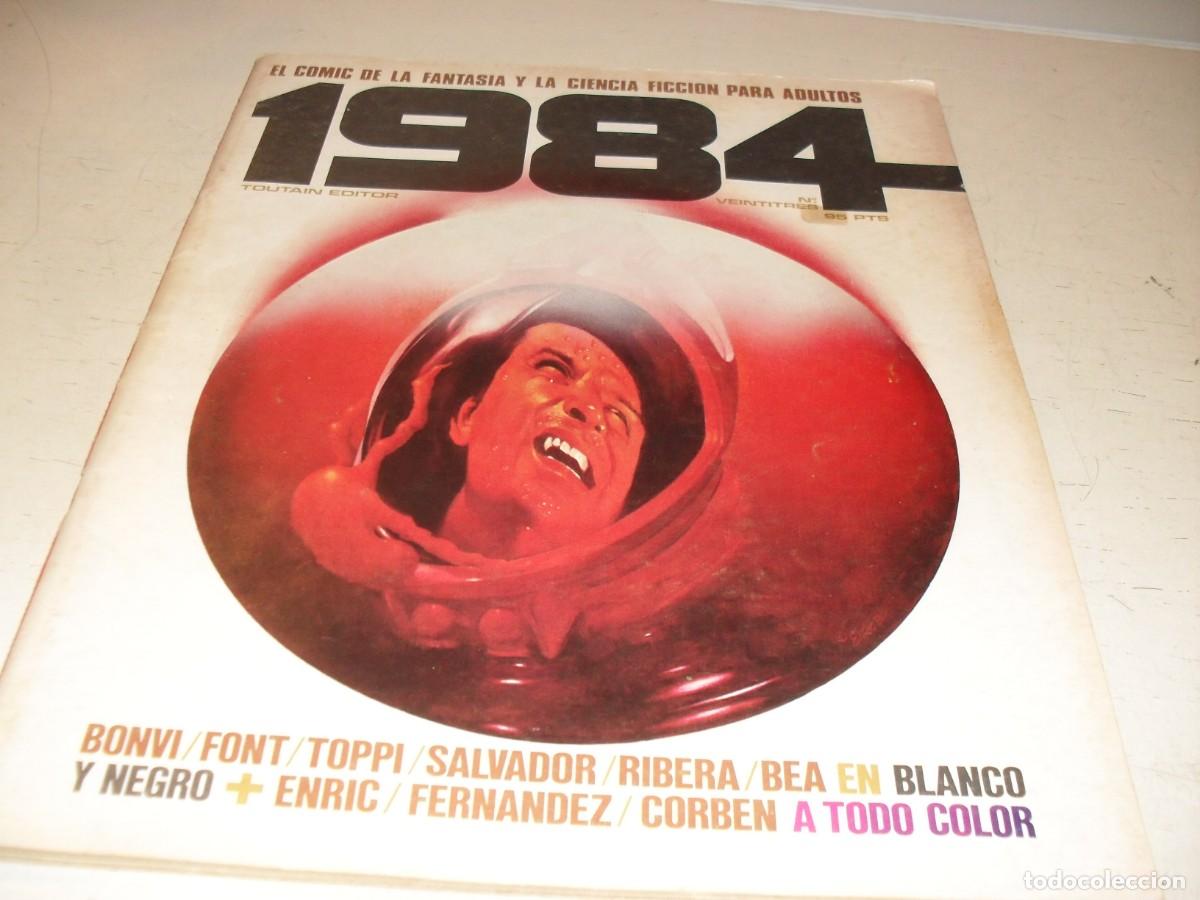 C&oacute;mics: 1984 N&ordm; 23,CON ZORA Y LOS HIBERNAUTAS,Y DEN,DE 64,TOUTAIN EDITOR,1978