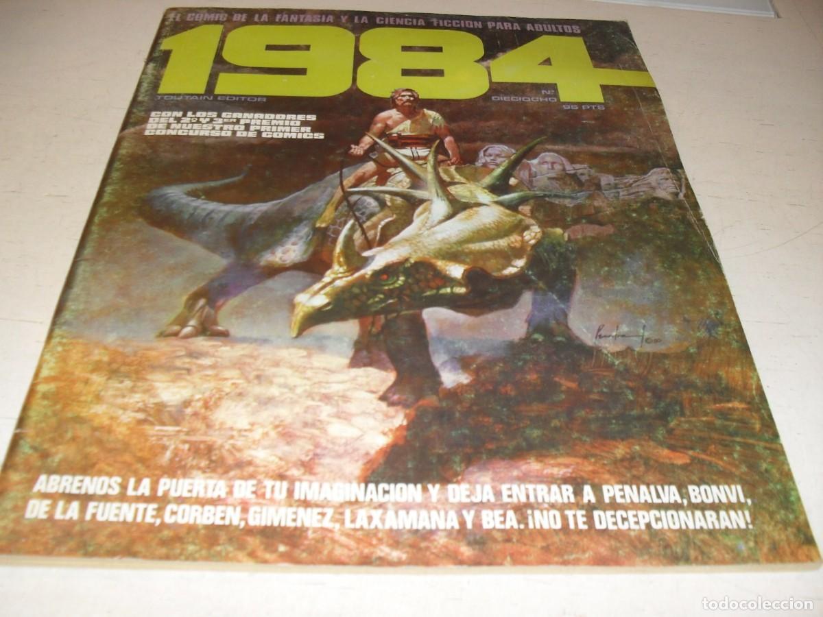 C&oacute;mics: 1984 N&ordm; 18,CON HISTORIAS DE LA TABERNA GALACTICA,DE BEA,DE 64,TOUTAIN EDITOR,1978