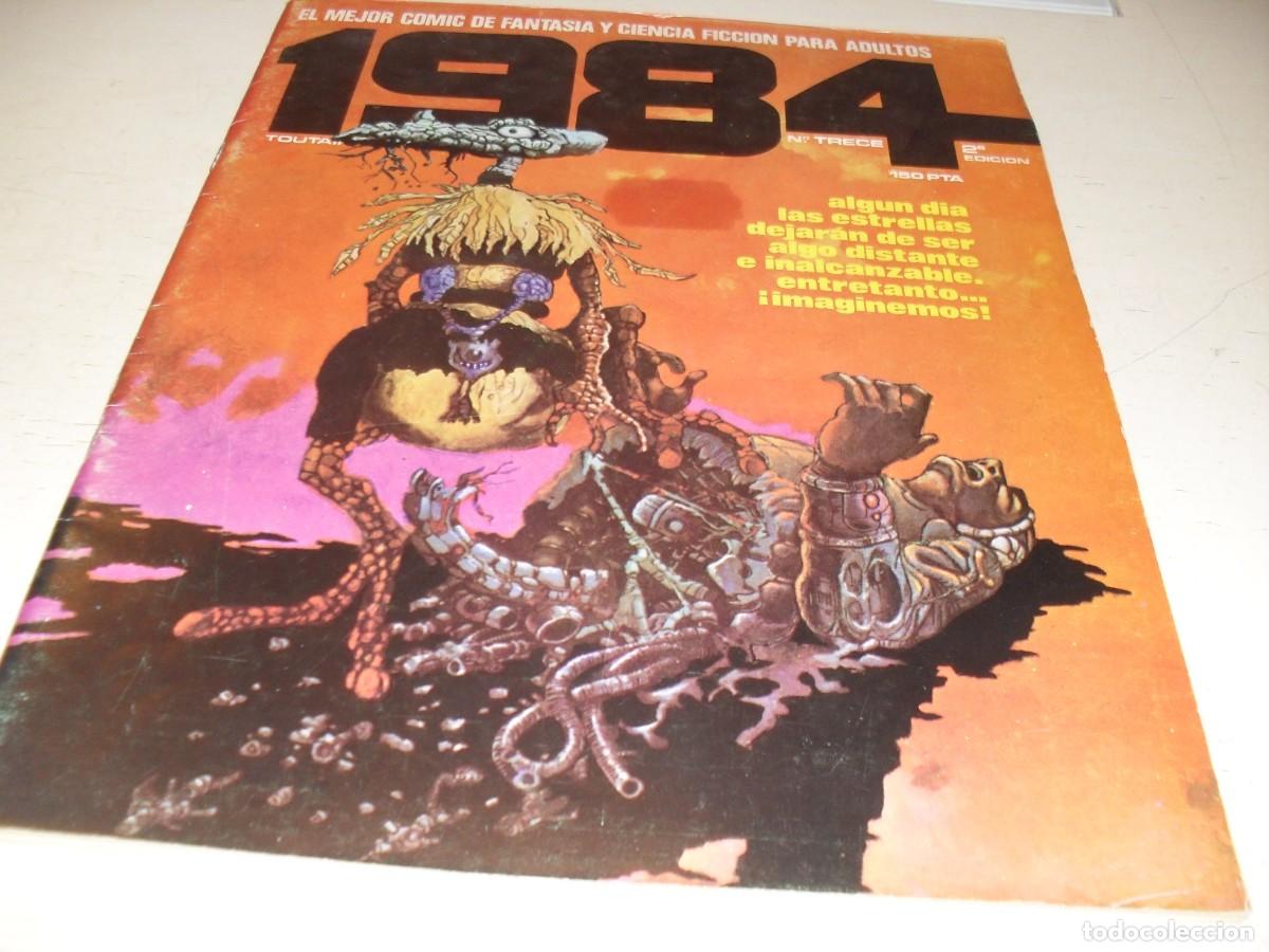 C&oacute;mics: 1984 N&ordm; 13,2&ordf; EDICION,CON HISTORIAS DE LA TABERNA GALACTICA,DE 64,TOUTAIN EDITOR,1978
