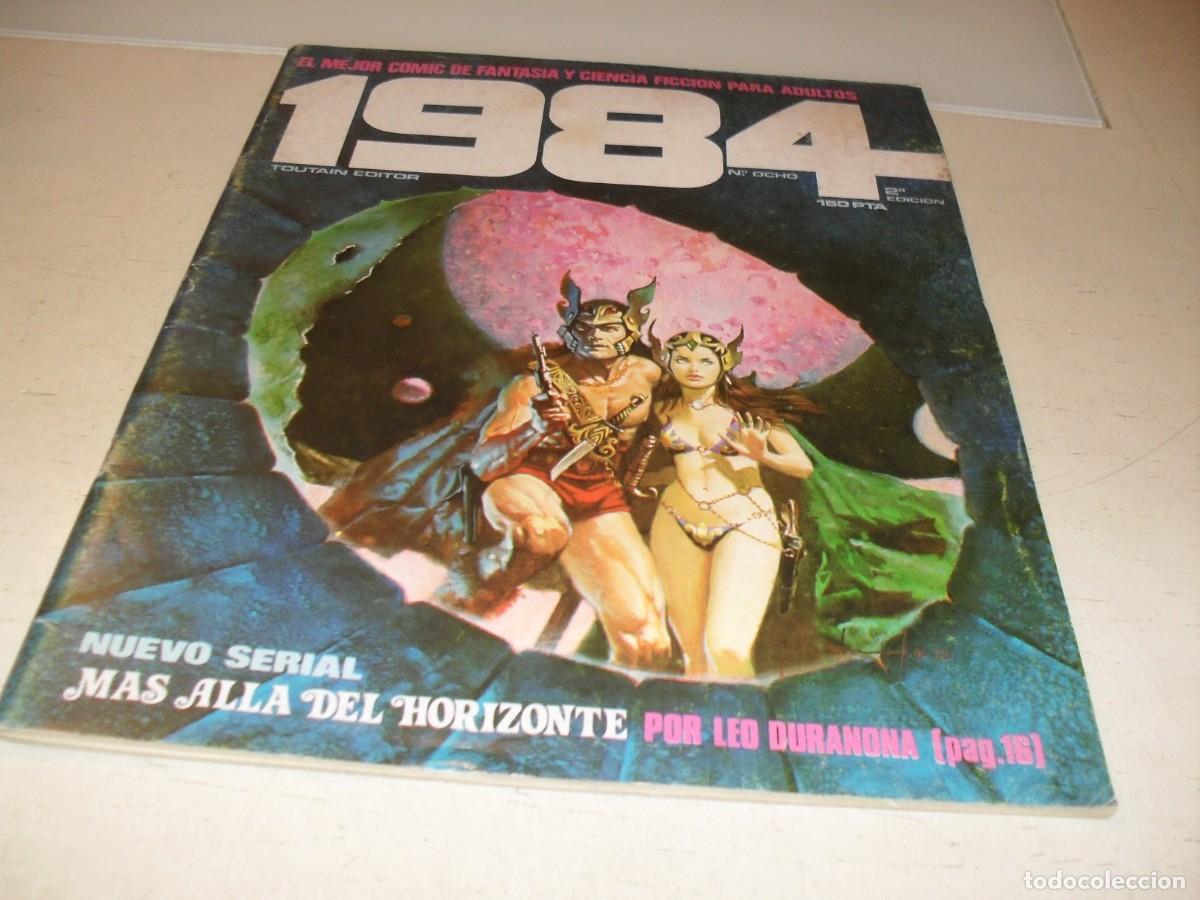 C&oacute;mics: 1984 N&ordm; 8,2&ordf; EDICION,CON MUNDO MUTANTE,DE CORBEN,DE 64,TOUTAIN EDITOR,1978