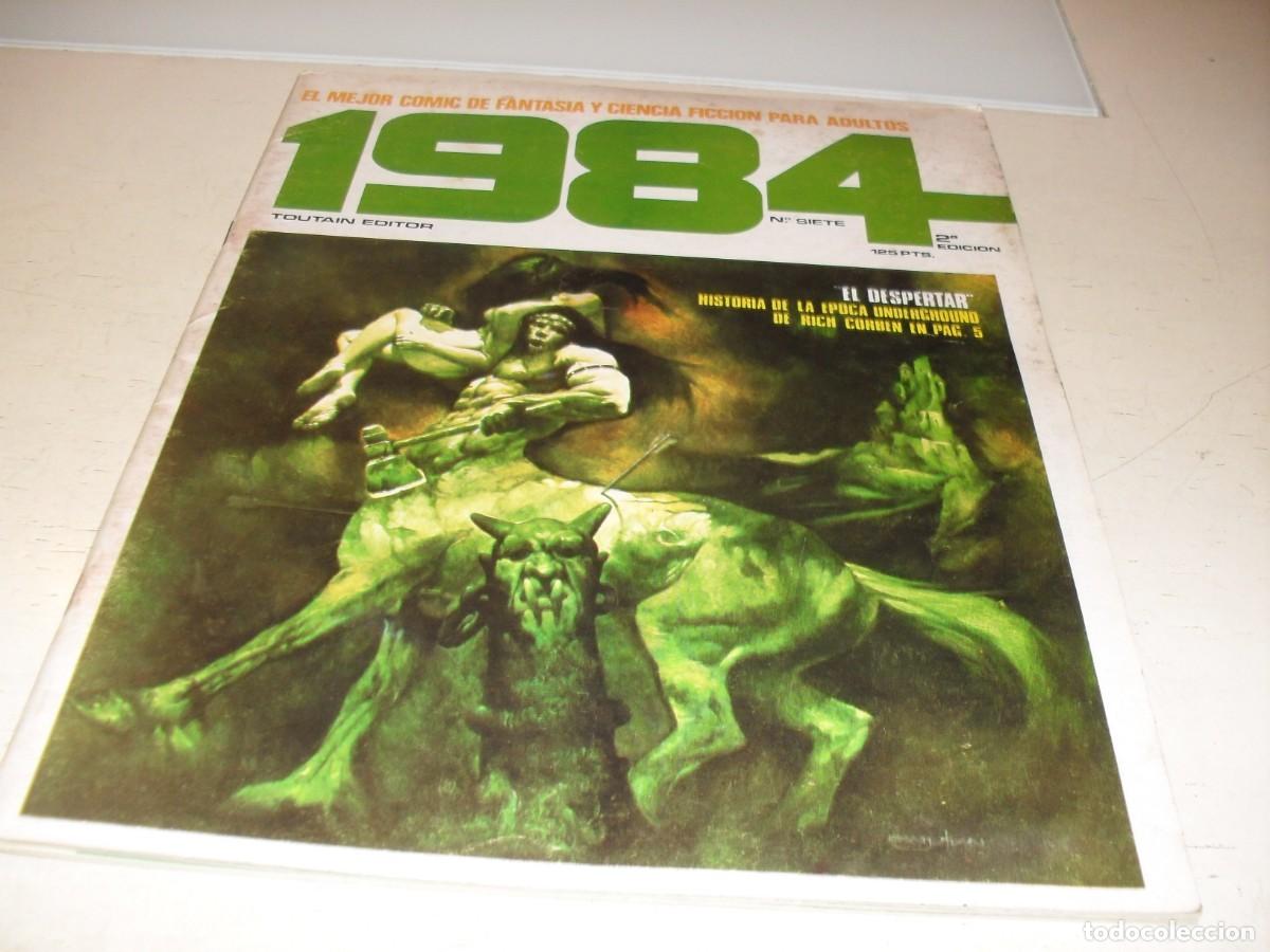 C&oacute;mics: 1984 N&ordm; 7,2&ordf; EDICION,CON MUNDO MUTANTE,DE CORBEN,DE 64,TOUTAIN EDITOR,1978