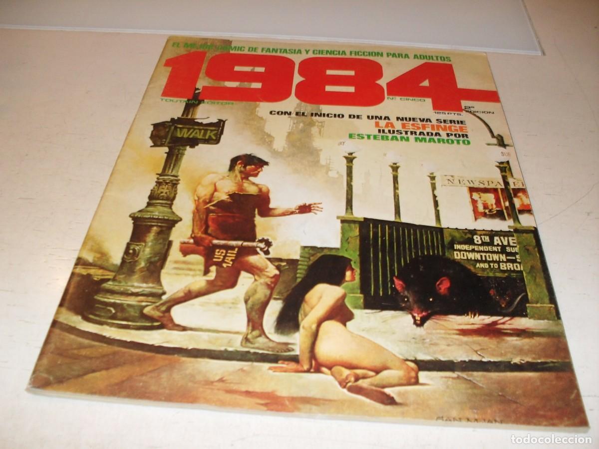 Fumetti: 1984 N&ordm; 5,2&ordf; EDICION,CON ARTICULO SOBRE EL GRUPO DE LA FLORESTA,DE 64,TOUTAIN EDITOR,1978