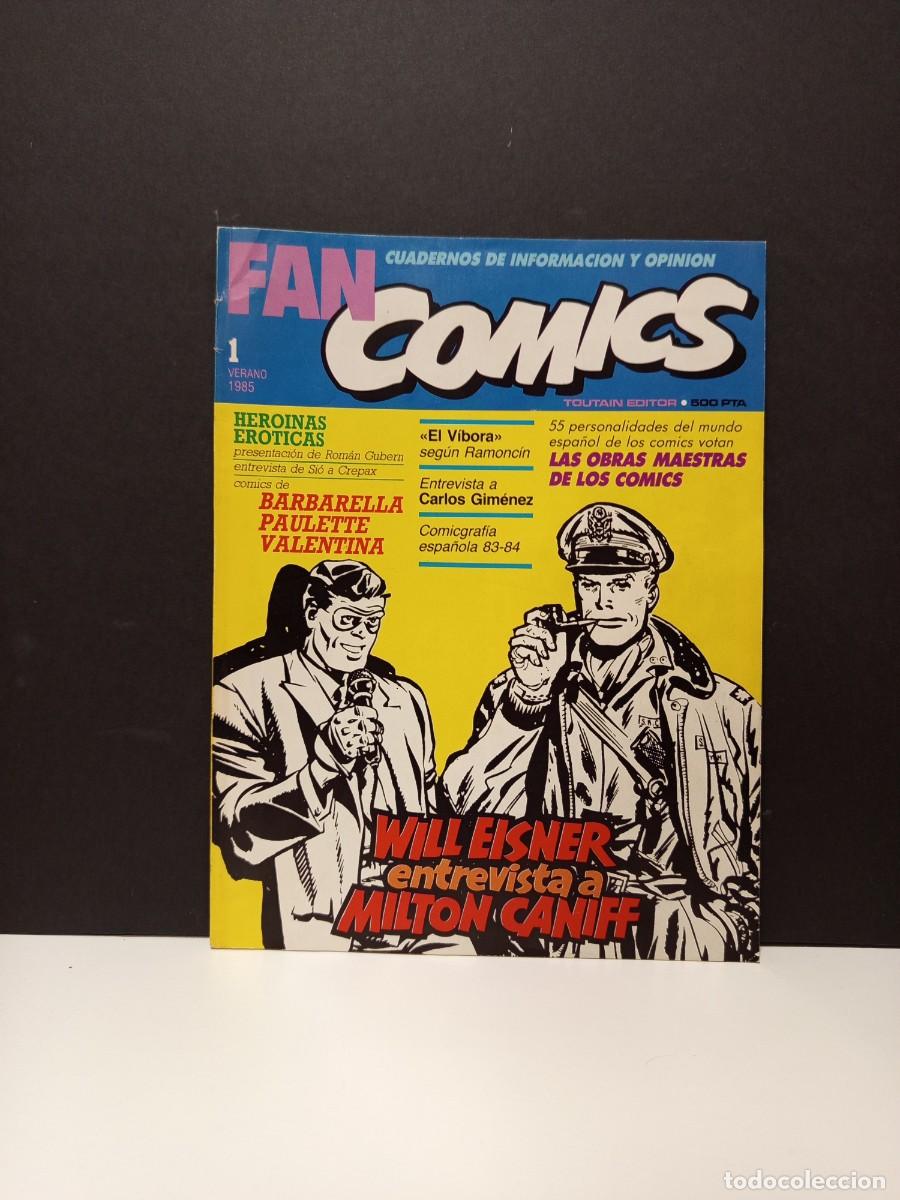 C&oacute;mics: FAN COMICS NUMERO 1 - EDITORIAL TOUTAIN