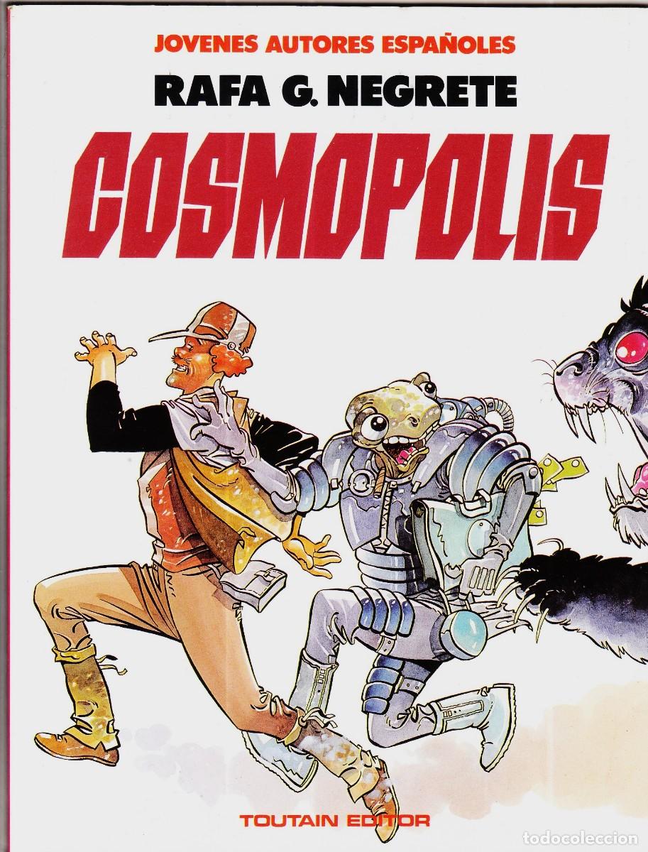 C&oacute;mics: COSMOPOLIS de Rafa G. Negrete. Toutain Ed., 1986.