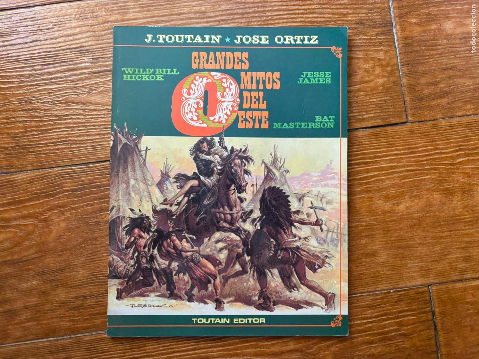 C&oacute;mics: GRANDES MITOS DEL OESTE - VOLUMEN 1 EDITORIAL TOUTAIN 1988
