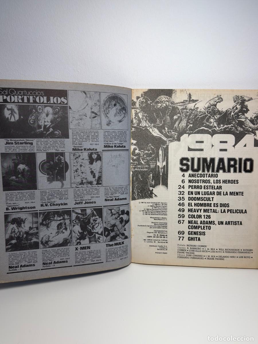C&oacute;mics: 1984: Almanaque 1982 (1981) (C&oacute;mic) - Foto 2
