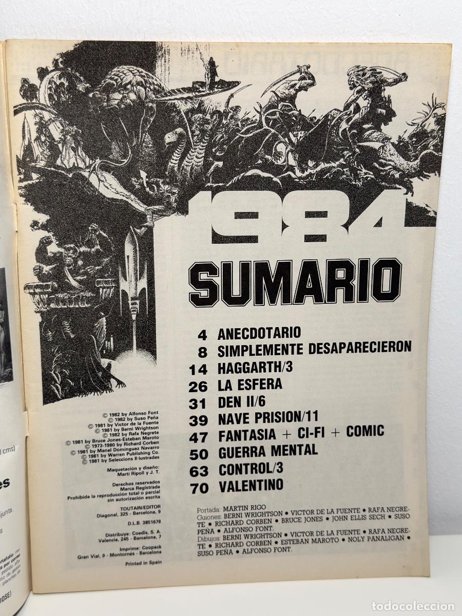 C&oacute;mics: 1984 N&uacute;mero 40 (1982) (C&oacute;mic) - Foto 2