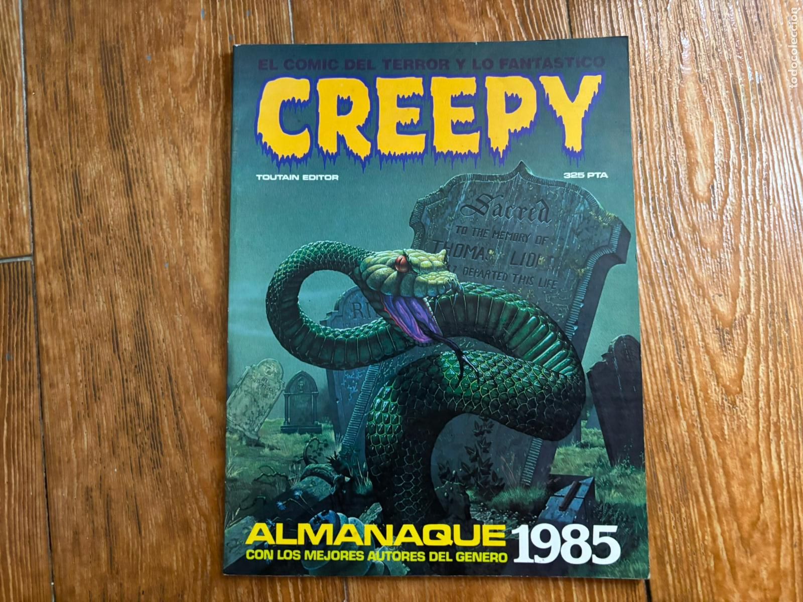 C&oacute;mics: CREEPY ALMANAQUE - TOUTAIN EDITOR - 1985