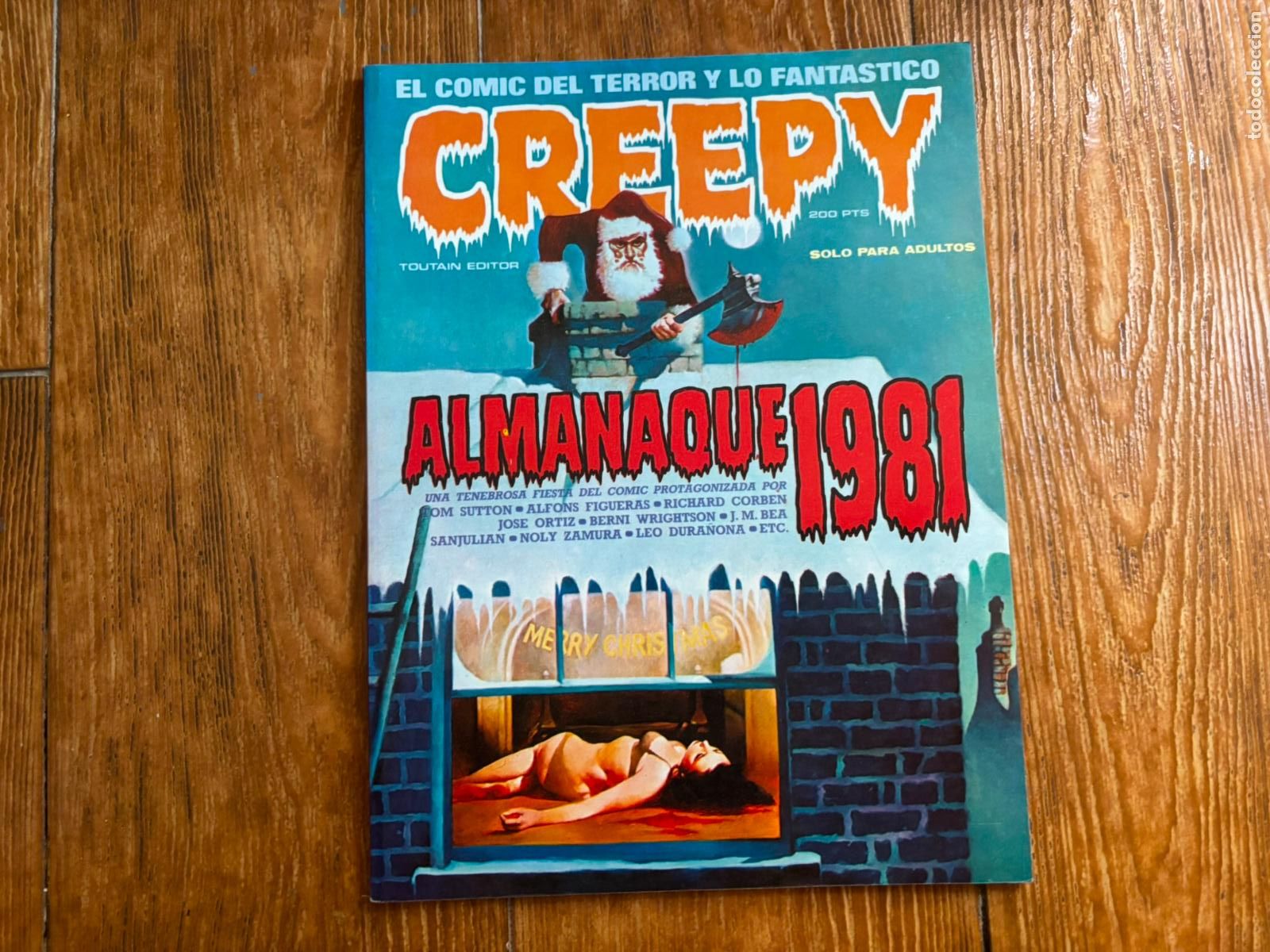 C&oacute;mics: CREEPY ALMANAQUE - TOUTAIN EDITOR - 1981