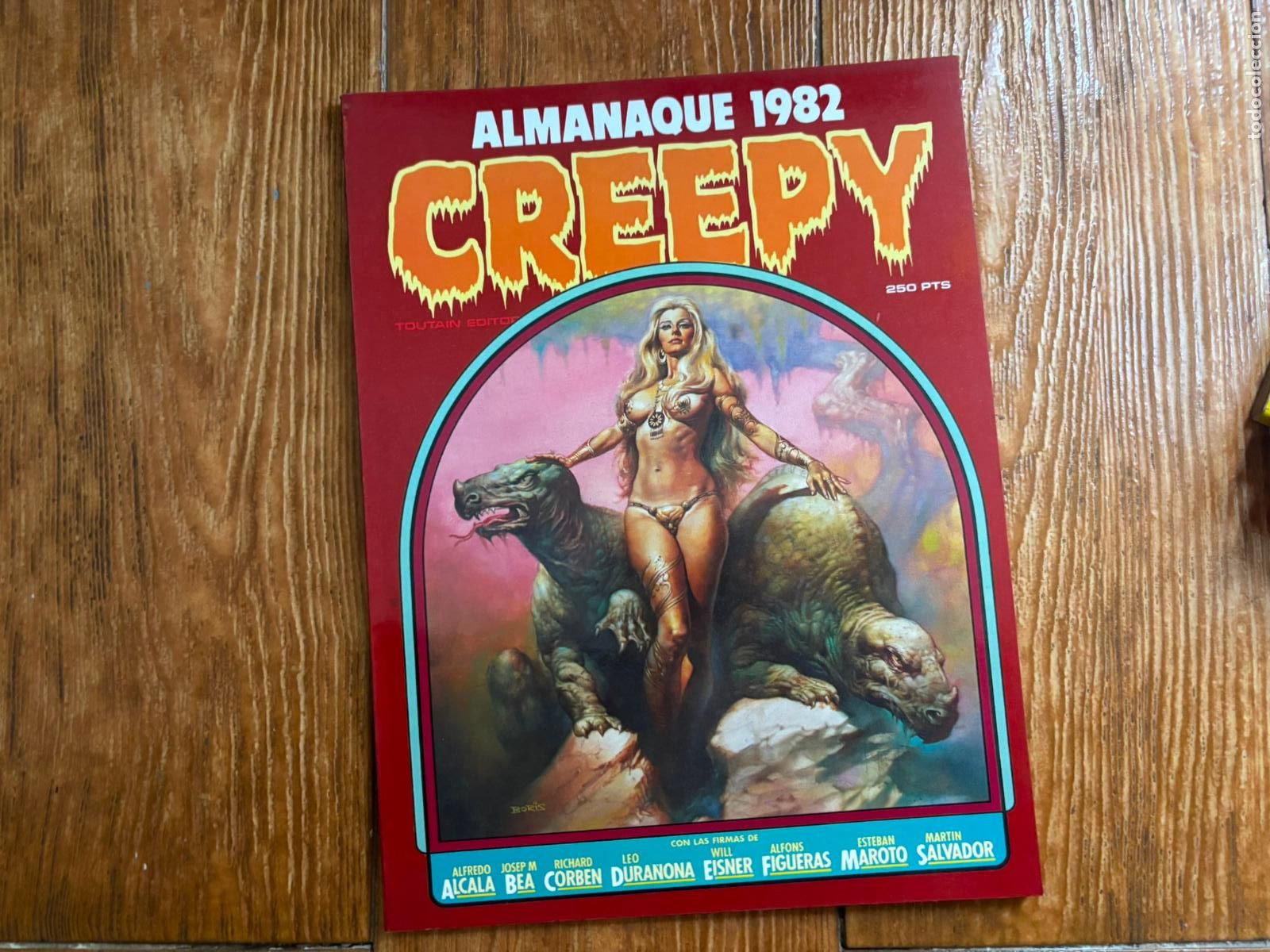 C&oacute;mics: CREEPY ALMANAQUE - TOUTAIN EDITOR - 1982