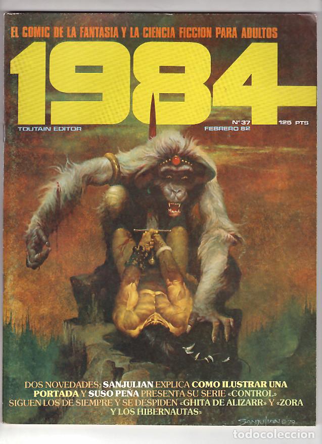 C&oacute;mics: REVISTA 1984 37- ED TOUTAIN, GRAPA, 1982- MBE LEE CONDICIONES