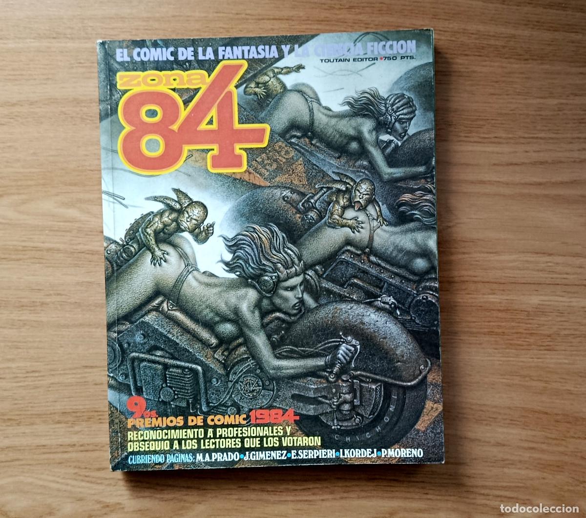 C&oacute;mics: ZONA 84 RETAPADO RECOPILATORIO 44 , 45, 46 - EDICIONES TOUTAIN, R&Uacute;STICA- INCLUYE PORTADAS