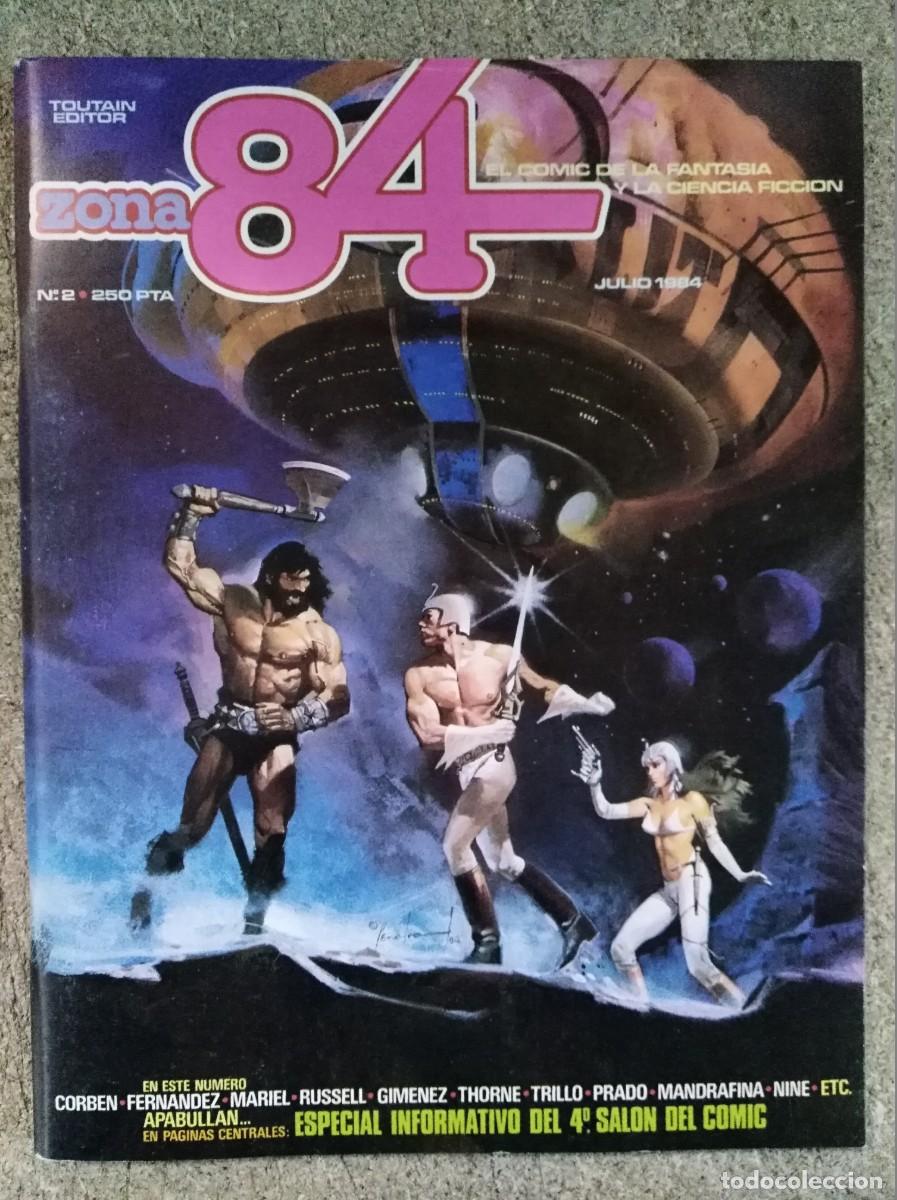 C&oacute;mics: Zona 84 numero 2.Toutain