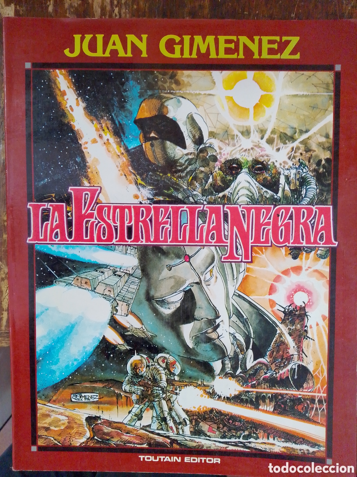 C&oacute;mics: LA ESTRELLA NEGRA. GIMENEZ, JUAN. TOUTAIN EDITOR. 1979