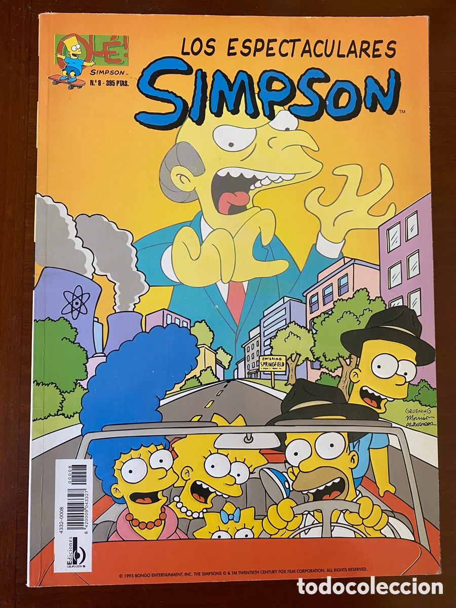 C&oacute;mics: C&oacute;mic Los Simpson los espectaculares - Foto 1
