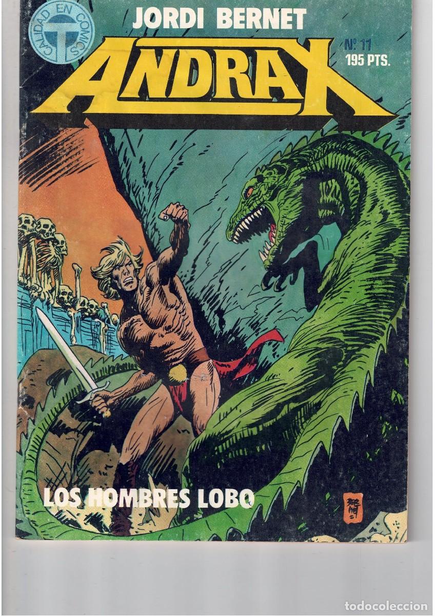 C&oacute;mics: Andrax 11. Toutain Editor. - Foto 1