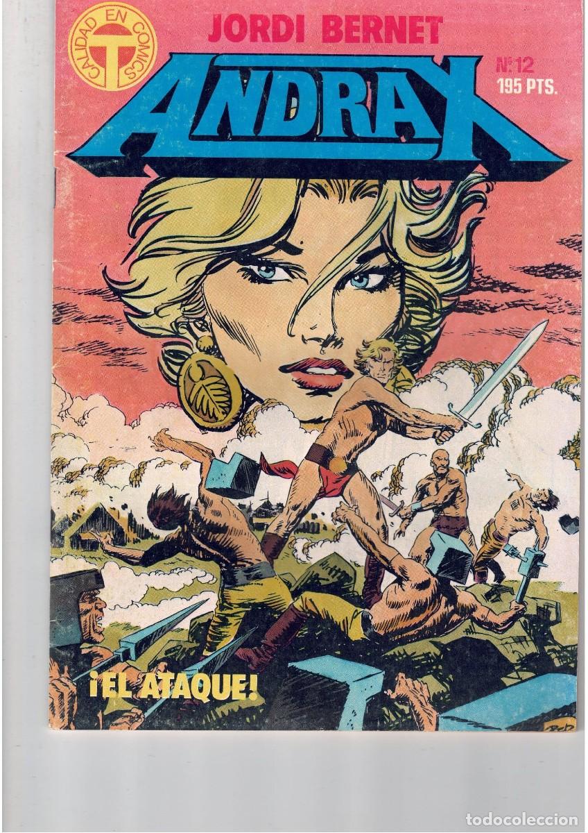 C&oacute;mics: Andrax 12. Toutain Editor. - Foto 1