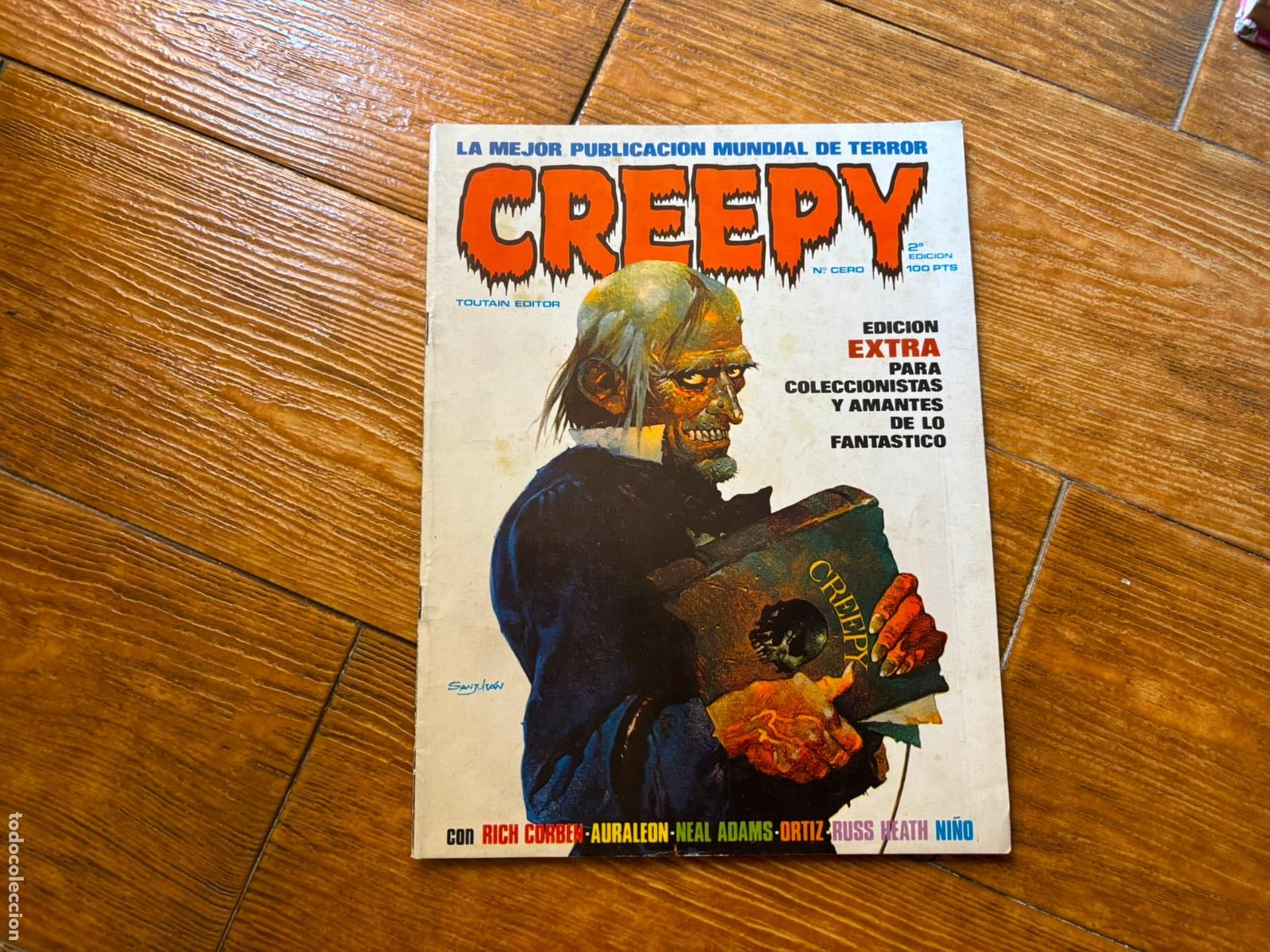 C&oacute;mics: CREEPY N&ordm; 0 EDITORIAL TOUTAIN PRIMERA EDICION